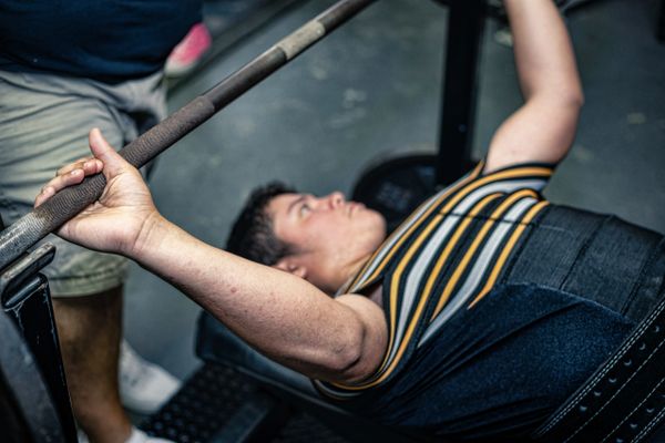 LEGLESS BRIEF (TEXAS HIGH SCHOOL POWERLIFTING)  , Bench  Daddy, Killer B Bench Shirt, Mike Womack