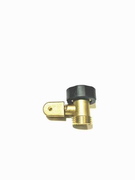 Brass Water Shut Off with Brass Swivel