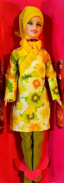 Muslim Barbie Doll with Handmade Clothes and Matching Hijab. | We sell