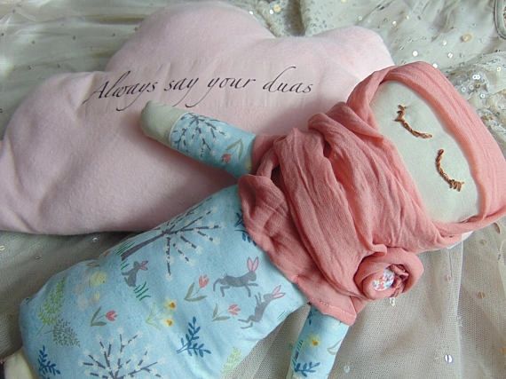 desi doll dua pillow