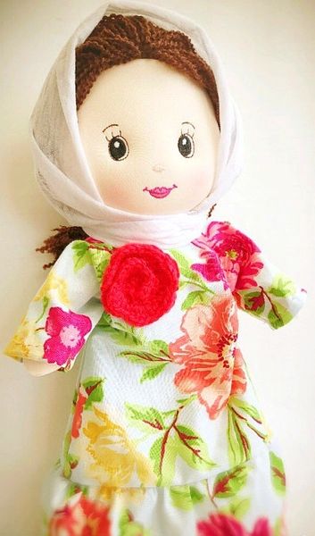 Muslim Doll With A Colorful Abaya And A Hijab | We sell Muslim dolls