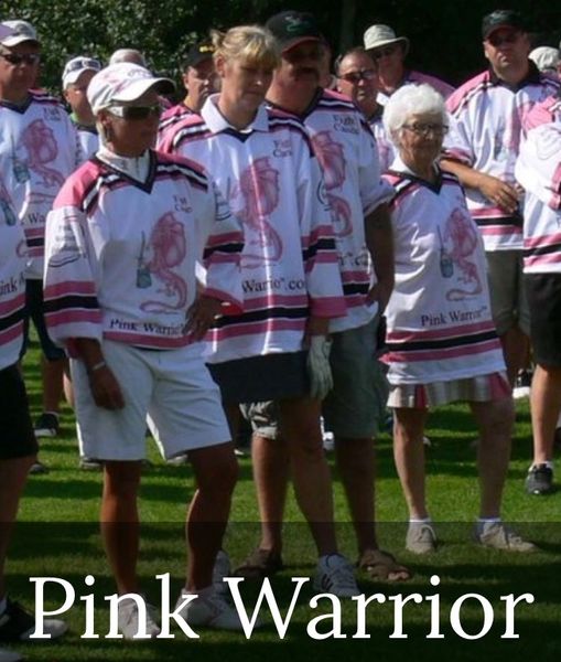 Pink Warrior - Pink Hockey Jersey
