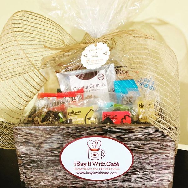 Custom Made Coffee Basket Individual Group Or Office