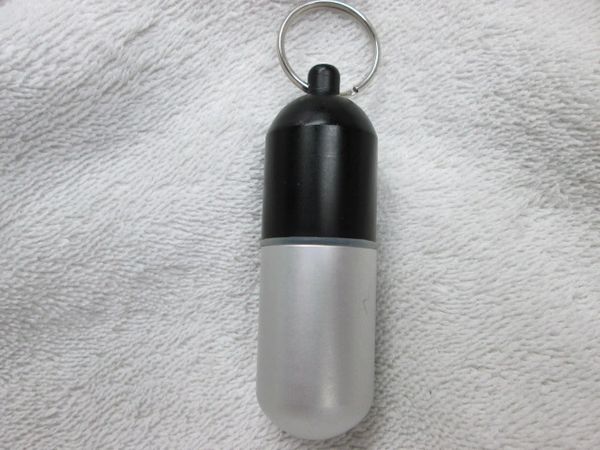 Small Cylinder Geocache- Black