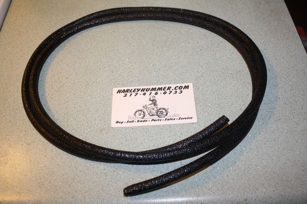 70200-00 Asphalt Wire Harness Loom 1/4" x 5'