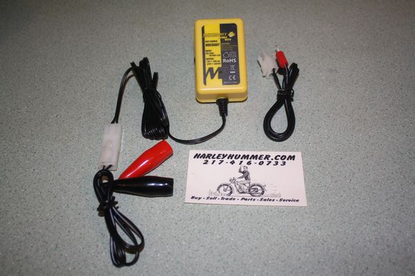 Harley Hummer S ST 125 165 Battery Charger 6 volt , 12 ...