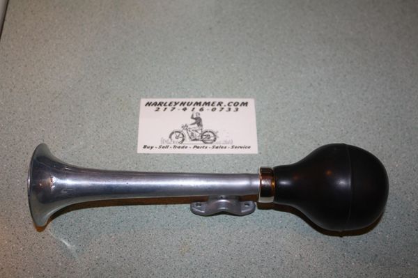 Used 69001-55A Horn , Harley Hummer Squeeze bulb horn,
