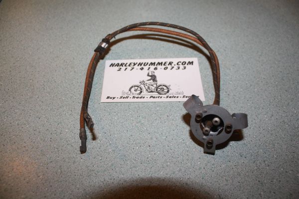 NOS 67752-47 Headlight Wire Harness and Socket Head Light