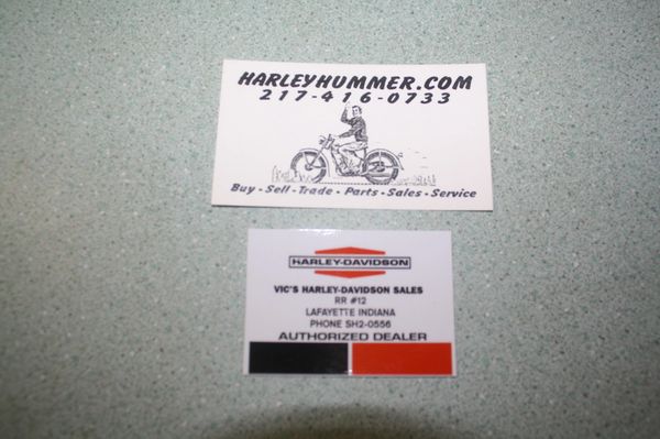 Vics Harley Davidson Hummer Dealership Decal