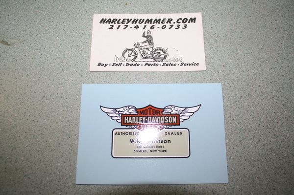 W.B. Johnson Harley Davidson Hummer Dealership Decal
