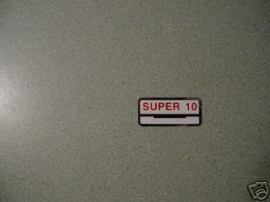 61778-60 Super-10 Decal