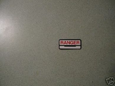 61783-62 Fuel Tank Decal Ranger