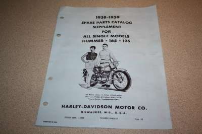 99452-59 Parts Catalog Supplement