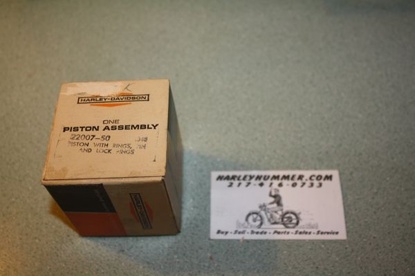 NOS 22007-50 Piston Assembly 125cc .040