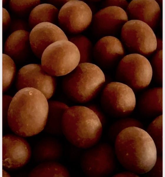 Bulk 10 LBS, Belgium Dark Chocolate covered Macadamia nuts