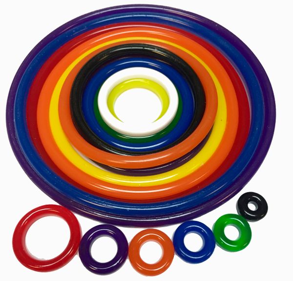 JUDGE DREDD POLYURETHANE RUBBER RING KIT - 22 PCS.