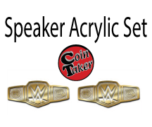 WWE WRESTLEMANIA Belt SLK Acrylic Set