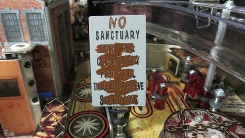 TWD NO SANCTUARY SIGN MOD