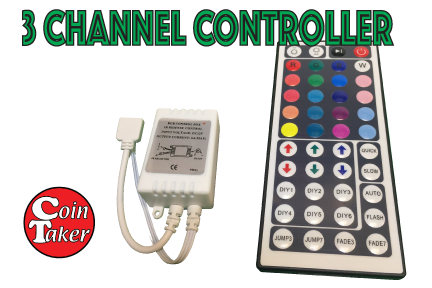 LED Controller 3 Channel IR