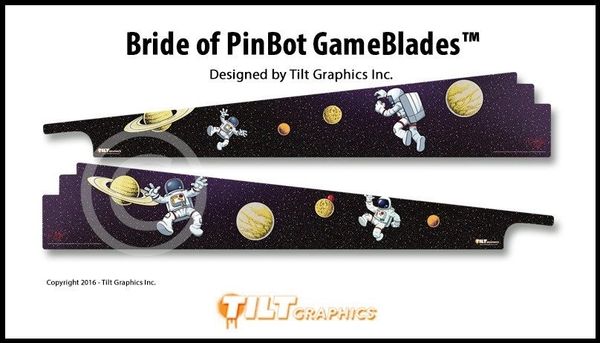 BRIDE OF PINBOT GAME BLADES