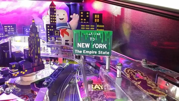 GHOSTBUSTERS NEW YORK SLIME SIGN