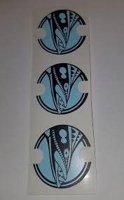 BARRACORA POPBUMPER DECAL SET