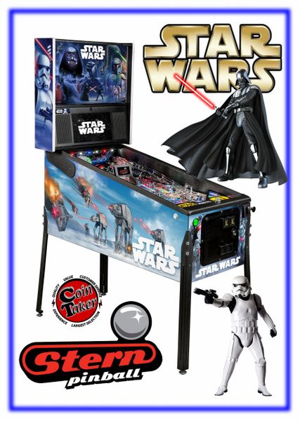 Star Wars Pinball Machine by Stern