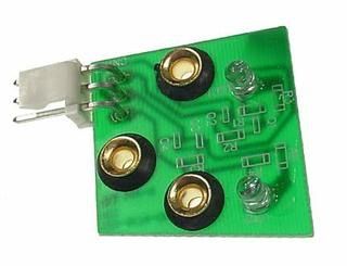 DUAL OPTO RECEIVER BOARD WITH GROMMETS