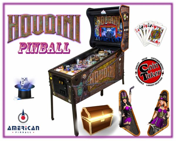Houdini Pinball - DEPOSIT ONLY