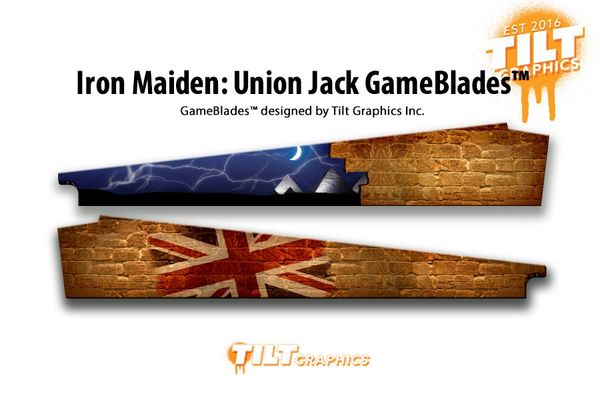 IRON MAIDEN: UNION JACK GAMEBLADES
