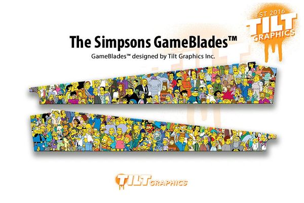 THE SIMPSONS: MONTAGE GAMEBLADES