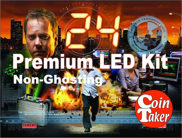 24 LED Kit w Premium Non-Ghosting LEDs
