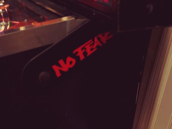 NO FEAR RED LIGHTED MAGNETIC HINGE COVERS