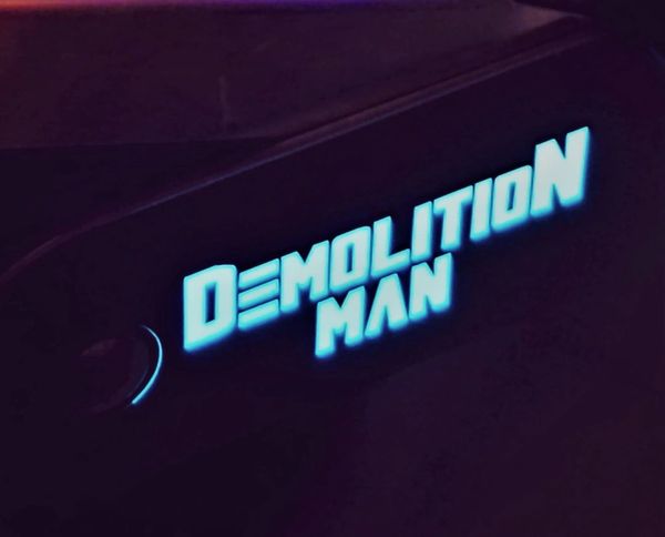 Demolition Man Fun House Whitewater Addams Family Pinball Cabinet light mod Demolition Man Fun House Whitewater Addams Family Pinball Cabinet light mod