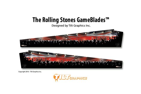 THE ROLLING STONES/ELVIS/TOMMY GAMEBLADES