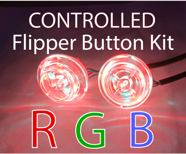 Pinball led flipper button led kit