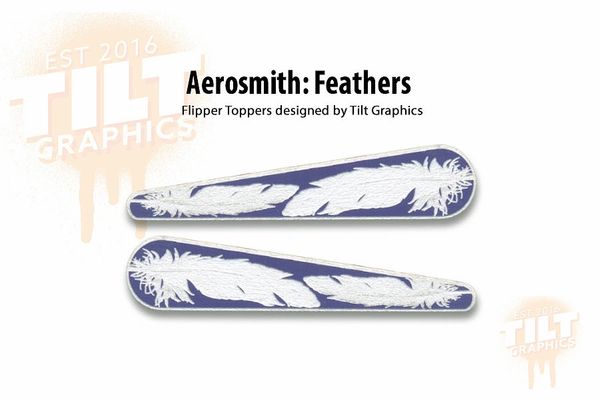 Aerosmith Feathers Flipper Toppers