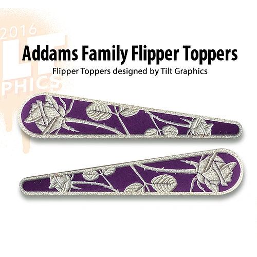 The Addams Family Rose Flipper Toppers