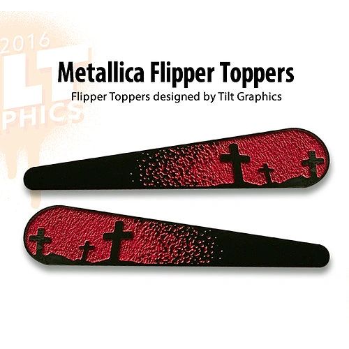 Metallica Flipper Toppers