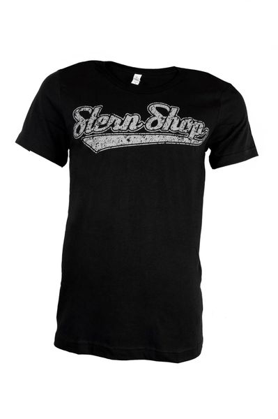 Stern Pinball T-Shirt Kurzarm mit Logo im Retro Look Schwarz S-XXL #882-2011-00