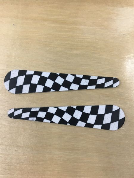 CHECKERED FLAG FLIPPER TOPPERS- TG