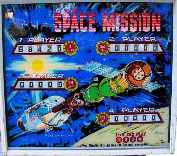 Space Mission Pinball Machine