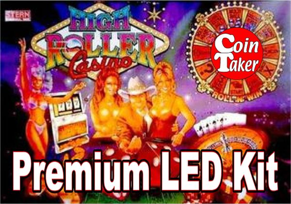 High Roller Casino LED Kit w Premium Non-Ghosting LEDs