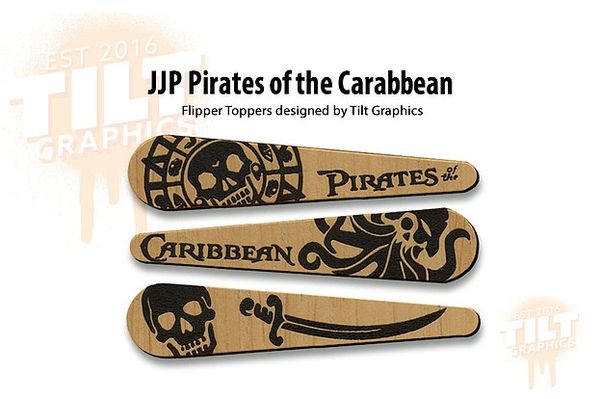 Pirates of the Caribbean JJP TG-Flipper Toppers