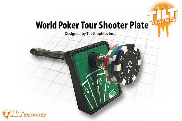 World Poker Tour Shooter Plate
