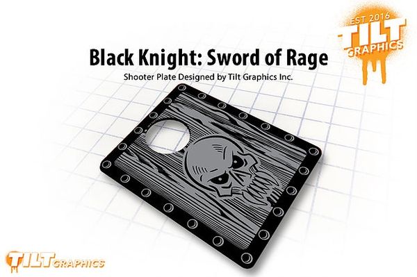 Black Knight: Sword of Rage Shooter Plate