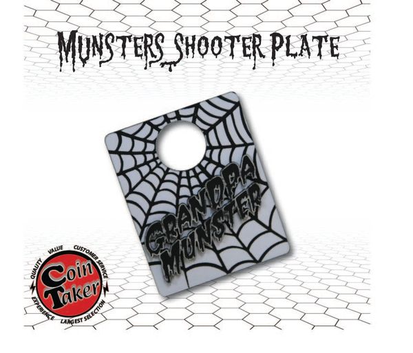 Munster's Grandpa 3D Shooter Plate