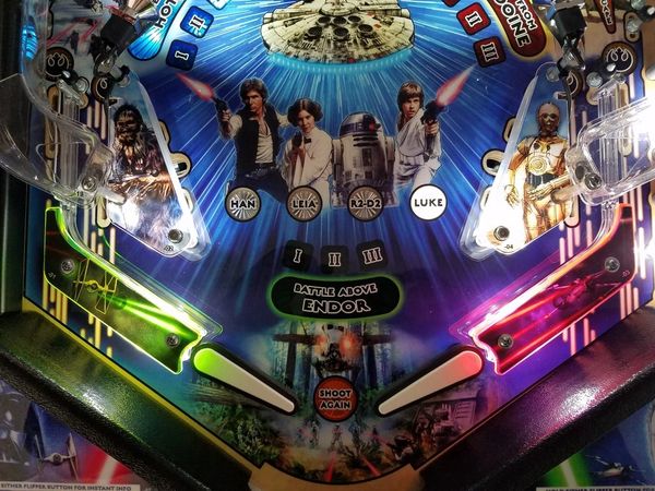 Star Wars Pinball Machine by Stern