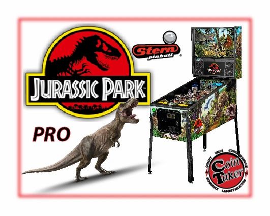 Jurassic Park PRO PINBALL MACHINE