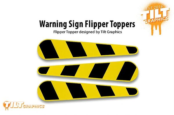 JP "Hazard" Flipper Toppers- TG